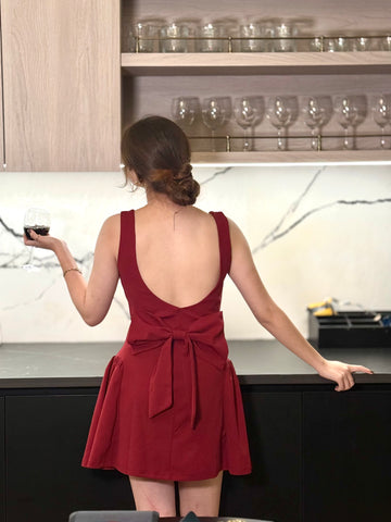 Red Bow Dress